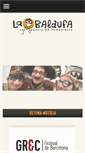 Mobile Screenshot of labaldufateatre.com